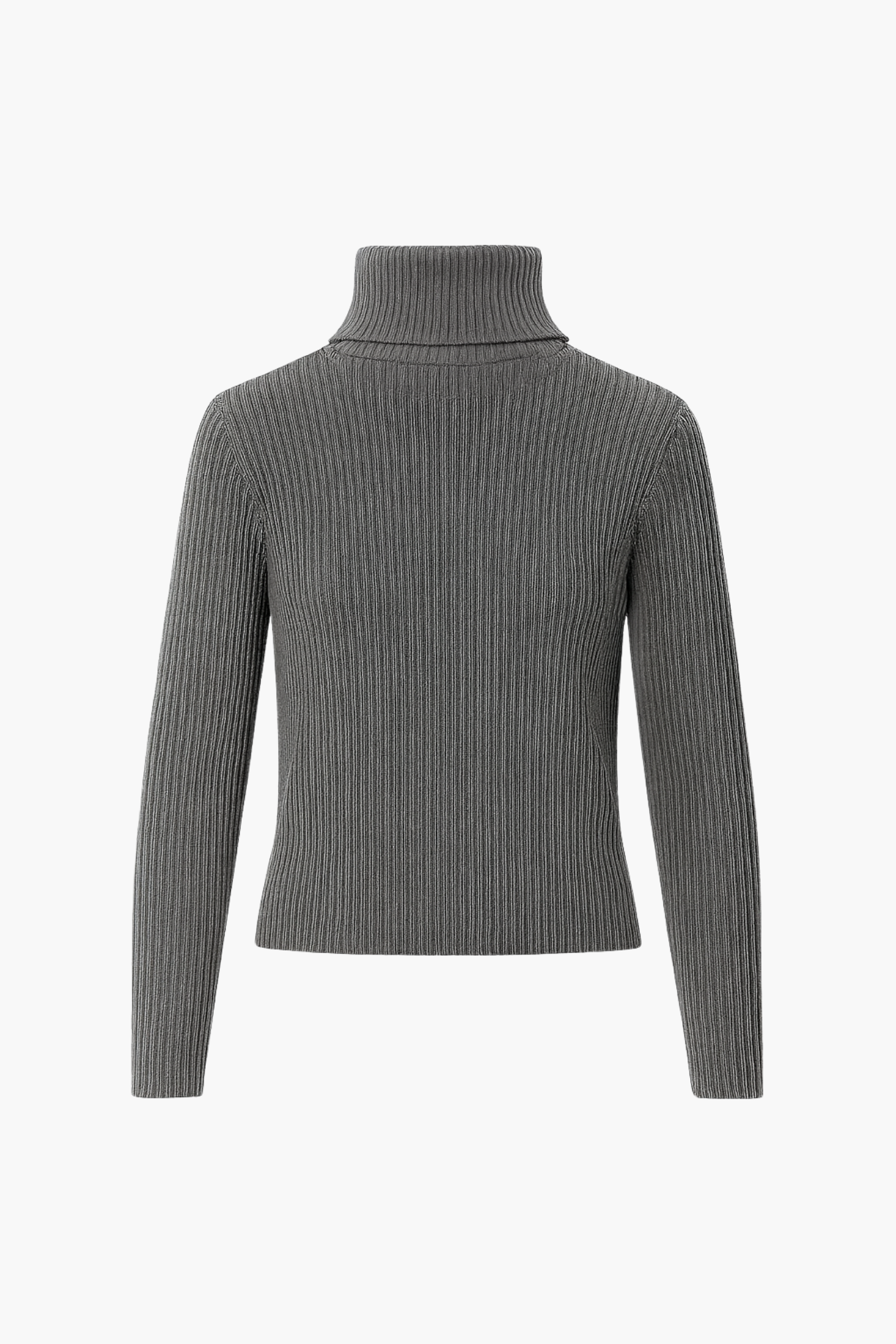 Geribbelde katoenen coltrui | Mette