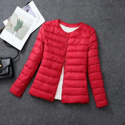 Gewatteerde donsjas voor dames | Evie