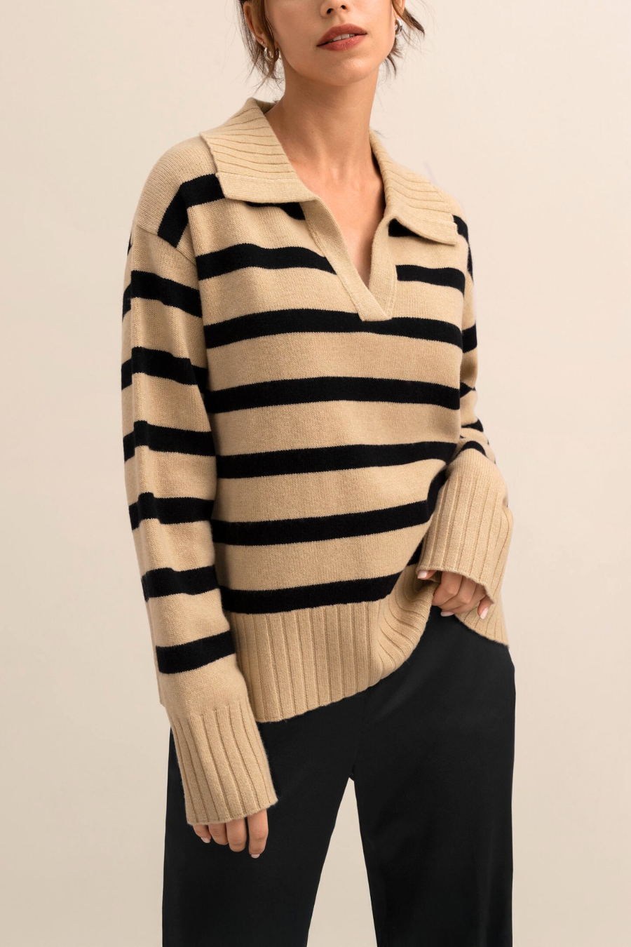 Premium katoenen polotrui | Evelien