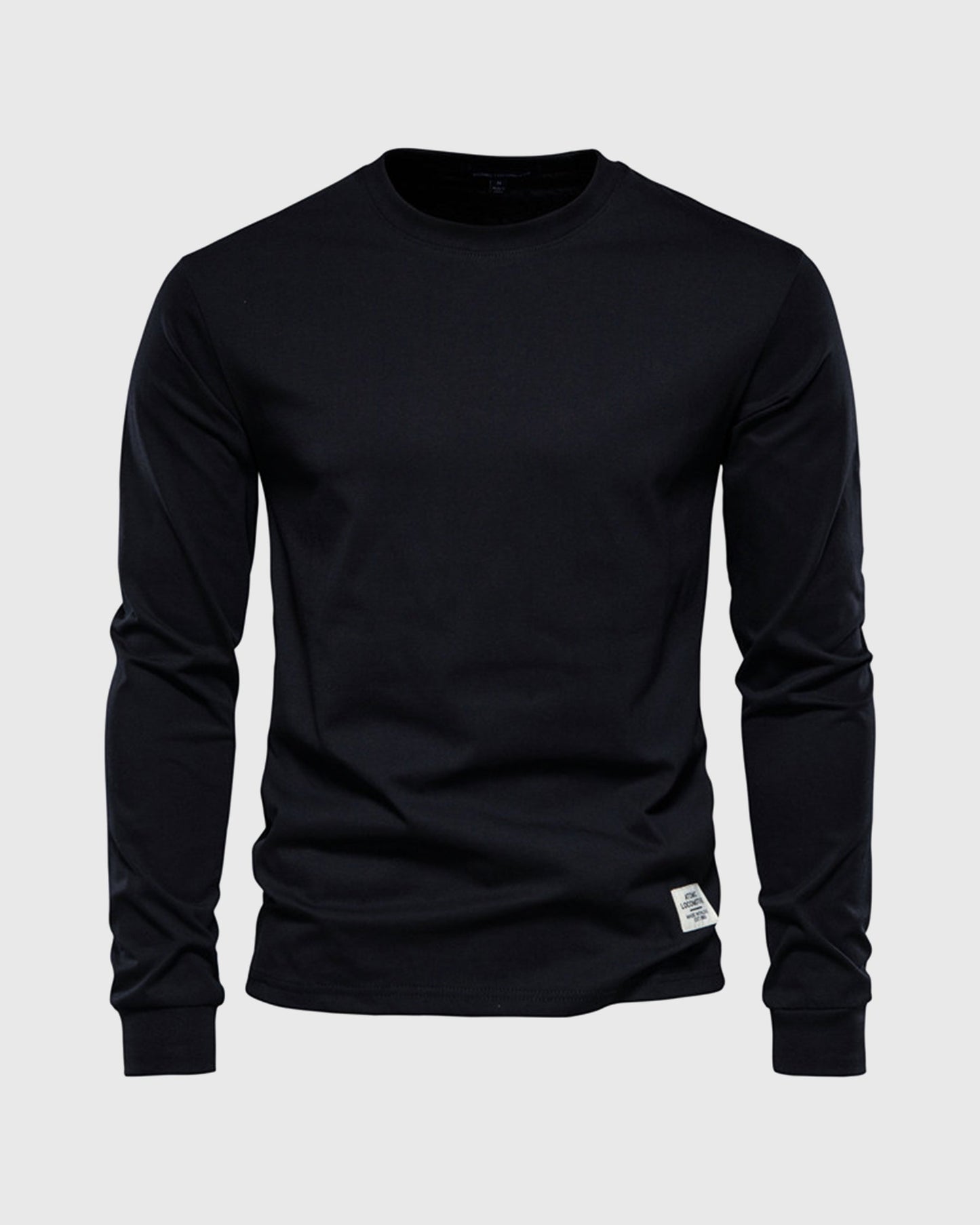 Veelzijdig T-shirt met ronde hals en lange mouwen | Arie