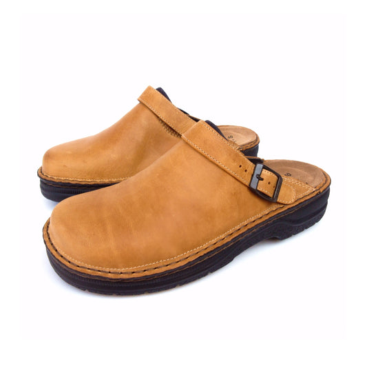 Orthopedische Leren Pantoffels voor Heren | Tjebbe