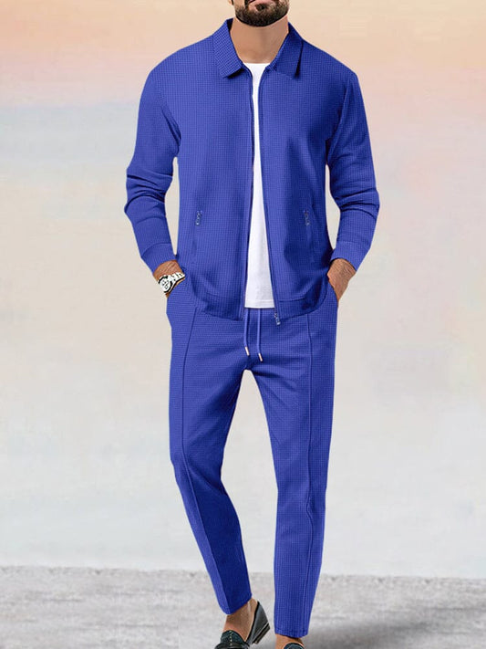 Lichtgewicht wafelstructuur 2-delige set | Jelte