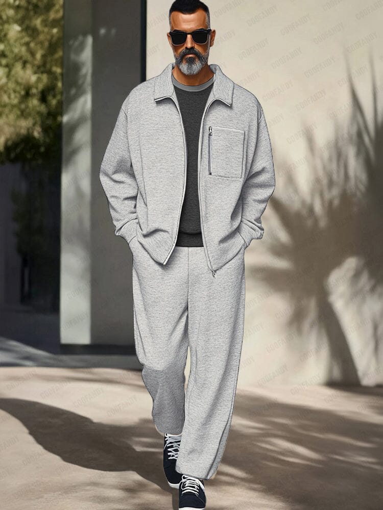 Stijlvolle Regular Fit Athleisure Set | Phil