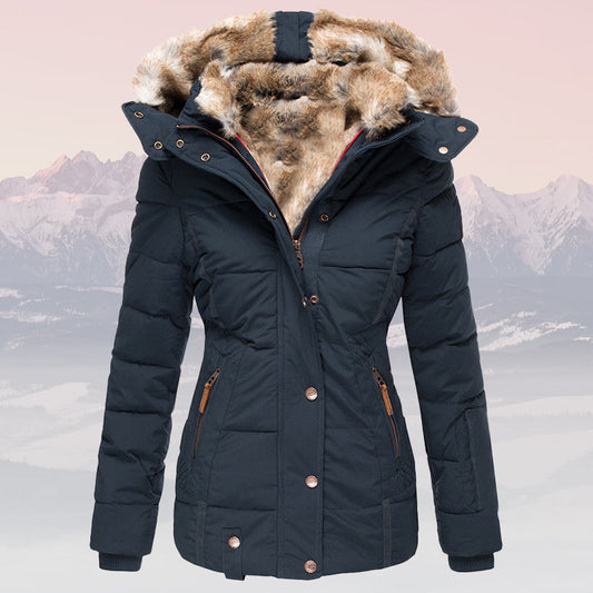 Luxe winterjas met bontkraag voor dames | Cato