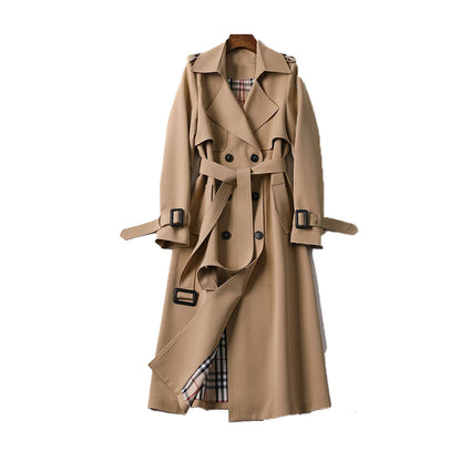 Klassieke trenchcoat met dubbele knopen | Adelheid