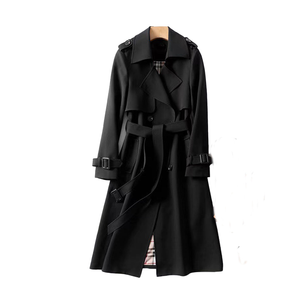 Klassieke trenchcoat met dubbele knopen | Adelheid