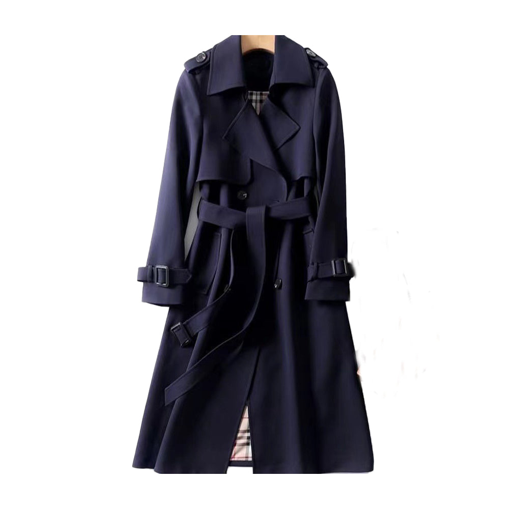 Klassieke trenchcoat met dubbele knopen | Adelheid
