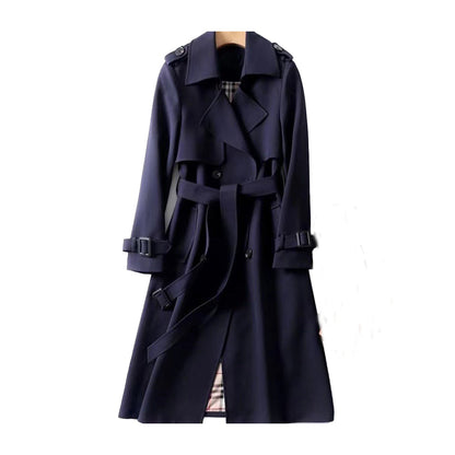 Klassieke trenchcoat met dubbele knopen | Adelheid