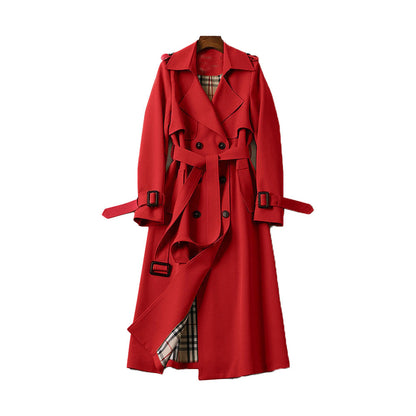 Klassieke trenchcoat met dubbele knopen | Adelheid