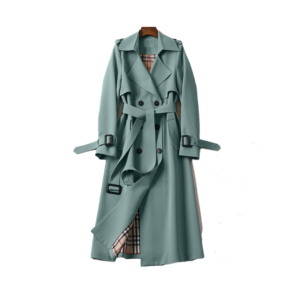 Klassieke trenchcoat met dubbele knopen | Adelheid